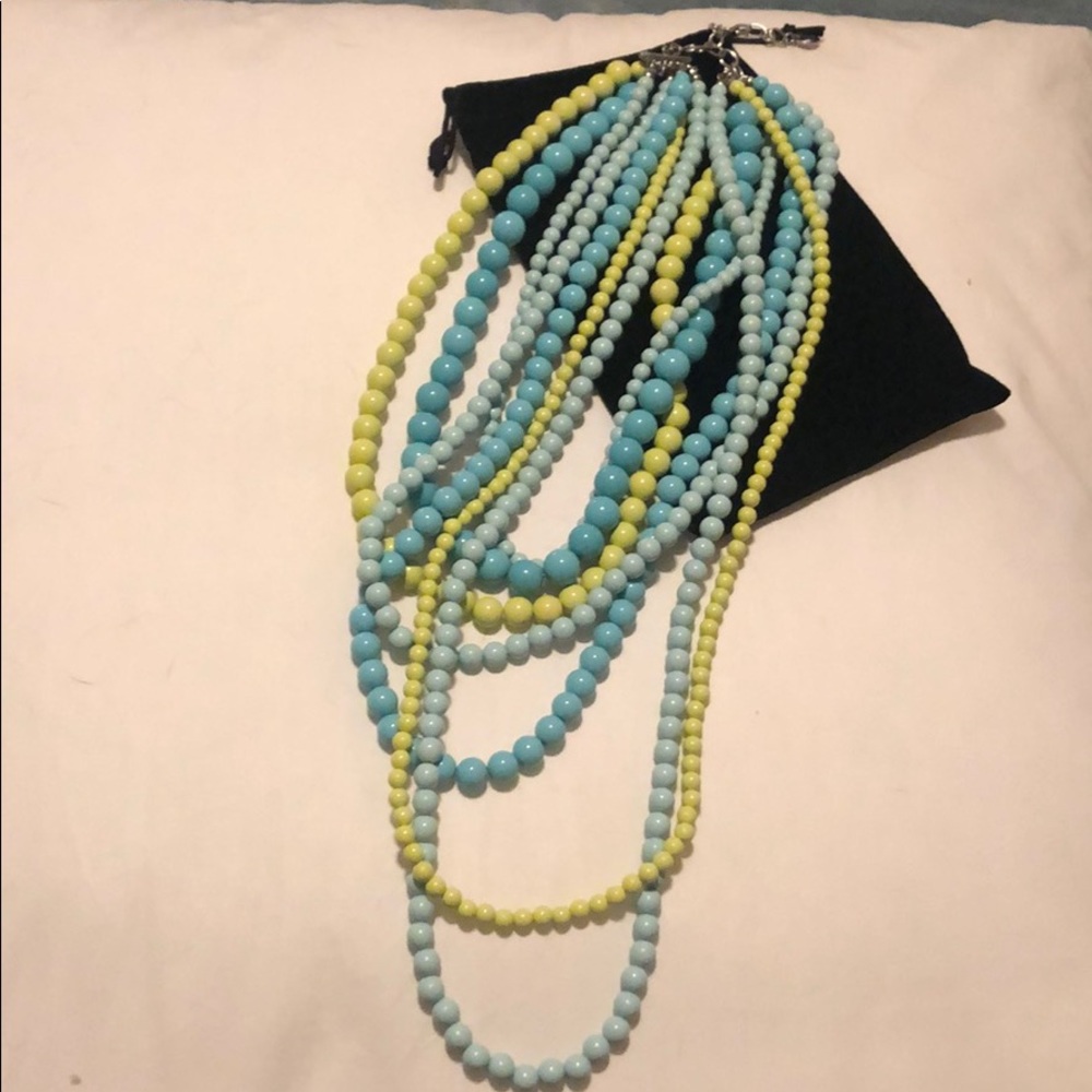 Multiple strands of beads